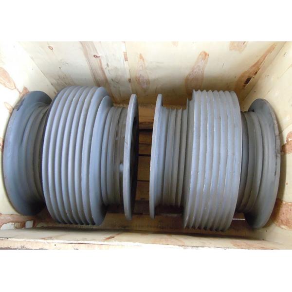 Quality Aluminium Alloy Drum Shaped Wire Rope Reel with Different Reel Diameter for sale