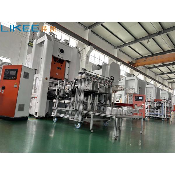 Quality Customized 4 Caivities 30~75 strokes/min Aluminium Foil Container Making Machine for sale