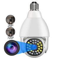 Quality 1.5 Inch Smart Light Bulb Security Camera E27 Real Time With 28 Pcs Lamp for sale