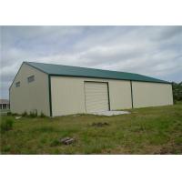 Quality Nice Steel Frame Storage Buildings For Personal & Commercial With Rolling Door for sale