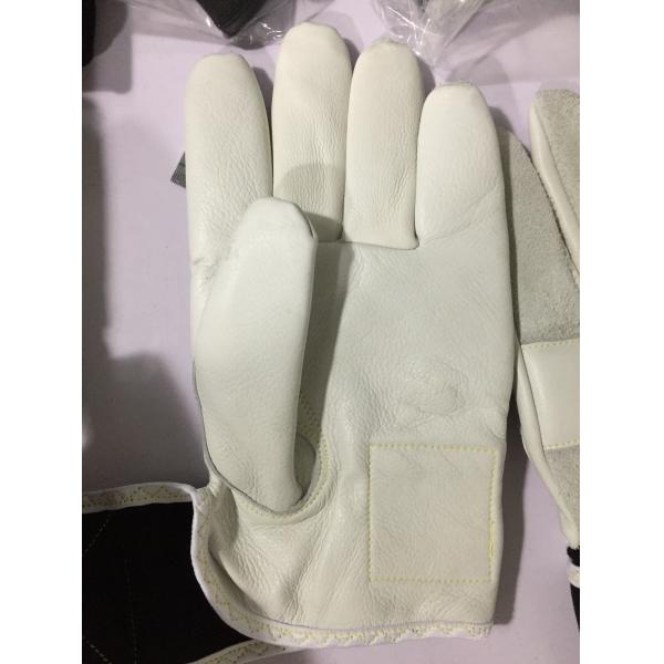 Quality Hysafety A1 2019 Anti Vibration Work Gloves Reversed Cowgrain Leather Back for sale
