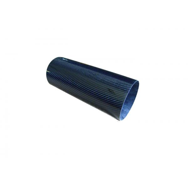 Quality Round Twill Glossy Carbon Fiber Tube / Piping use in Telescopic Pole for sale