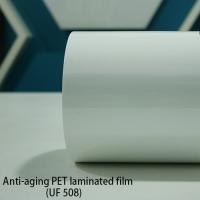 Quality 120 Micron Weather Resistance 0.12mm PET Laminated Film for sale