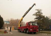 China 16 Ton Truck Mounted Crane , Knuckle Boom Truck Crane SQ16ZK4Q ISO CCC factory