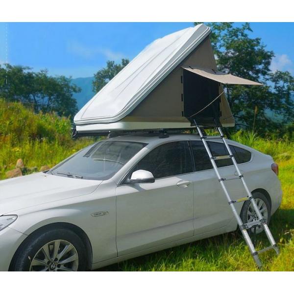 Quality Self Driving Tour Double Hydraulic Pop Up Tent Fo Suv Roof Top Tent Camping 210X125X90CM for sale