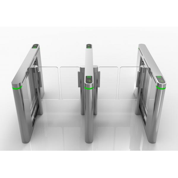 Quality Automatic Barrier Turnstile Gate Alarm Function With DC Electromagnetic Drive for sale