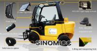 China 3 ton telescopic forklift 30S from SINOMICC with Joystick,Fully tilting cabin,Side shifter factory