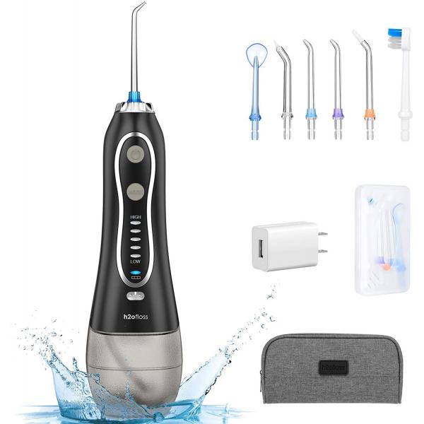 Quality 300ml Tank Dental Floss Water Jet With 6 Nozzles ODM Available for sale