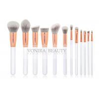 Quality 12PCS Vegan Synthetic Hair Private Label Makeup Brushes Wholesale Collection for sale