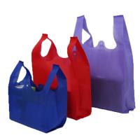 China Promotional Non Woven U Cut Bag Lightweight Eco Friendly Grocery Tote factory