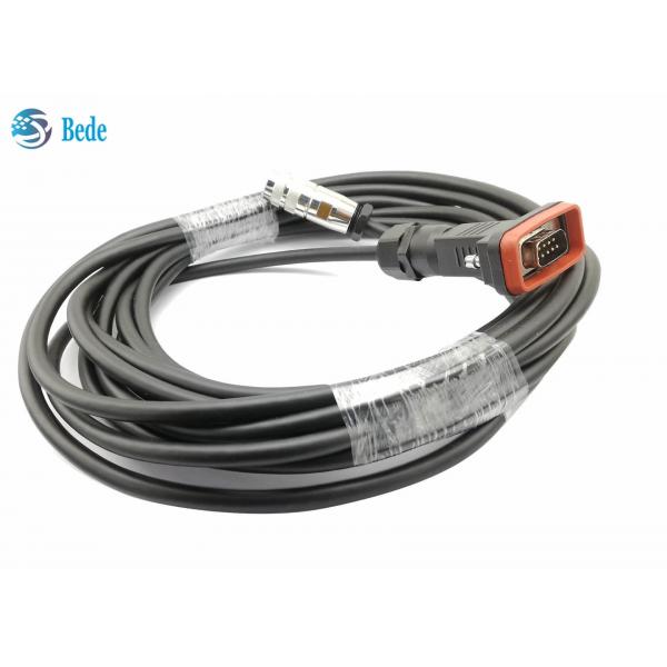 Quality Waterproof HUAWEI AISG Cable DB9 to M16 8 Pin Female 5 Meters Length for sale