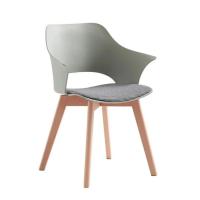China PP Plastic Modern Leisure Chair Ergonomic Living Room Furniture factory