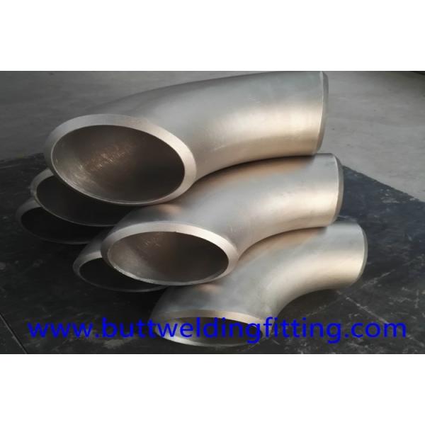 Quality Monel 400 DN100 Seamless Pipe Fittings SCH40 Long Radius Type For Heat for sale