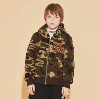 Quality Camouflage Lightweight Kids Winter Parkas Coral Fleece Jacket Boys Tops for sale