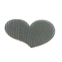 china Heart Shaped Magic Paste Hair Sticker Self Adhesive Hook Side