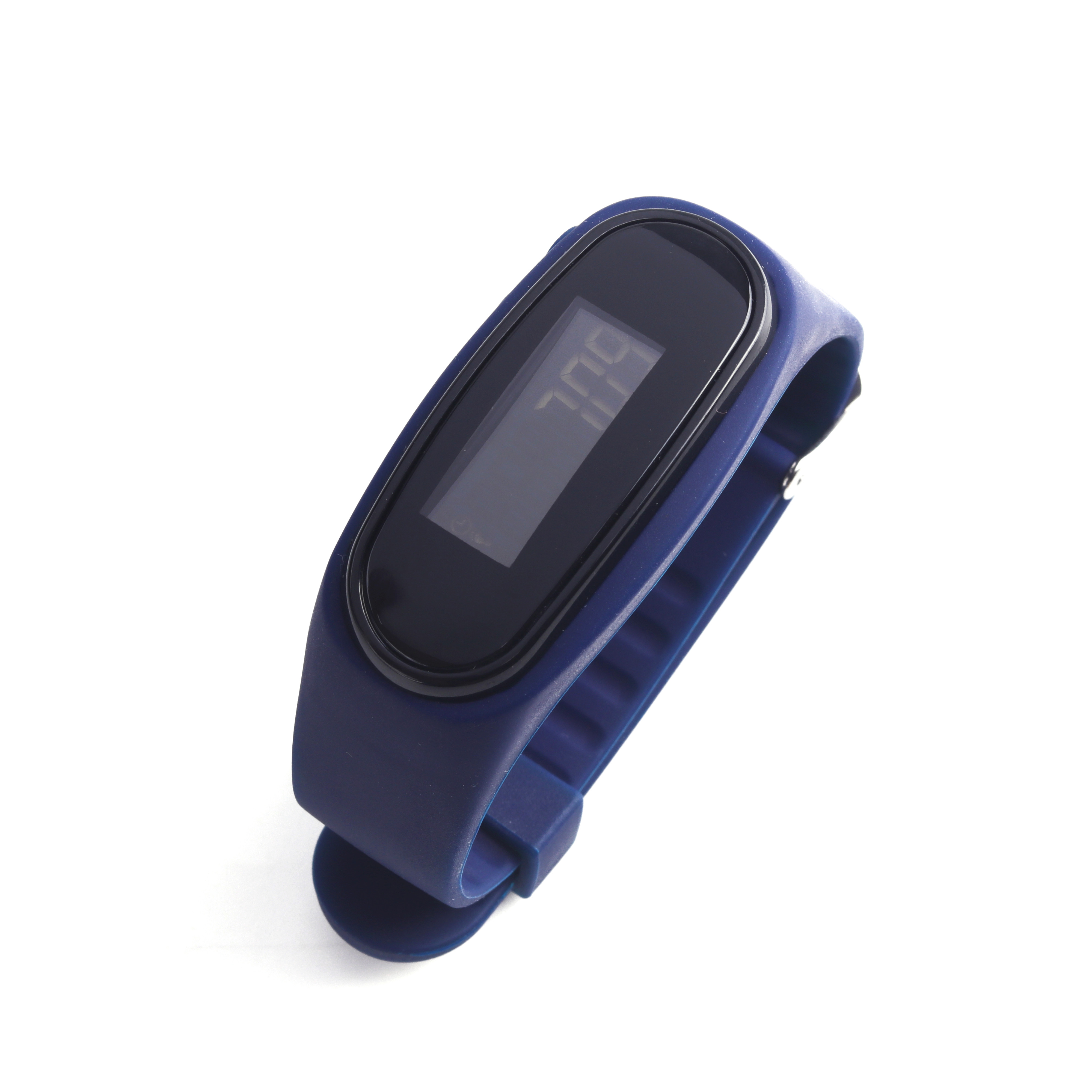 China FCC Compliant Fitness Pedometer Watch Colorful Silicone Bracelet factory