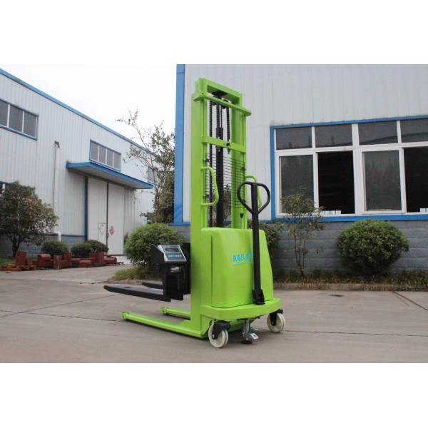 Quality AC Power Electric Pallet Stacker Aerial Order Pickers 1000mm Fork Length for sale