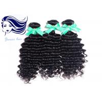 China Deep Loose Wave Human Hair Natural Hair Extensions For Black Women  factory