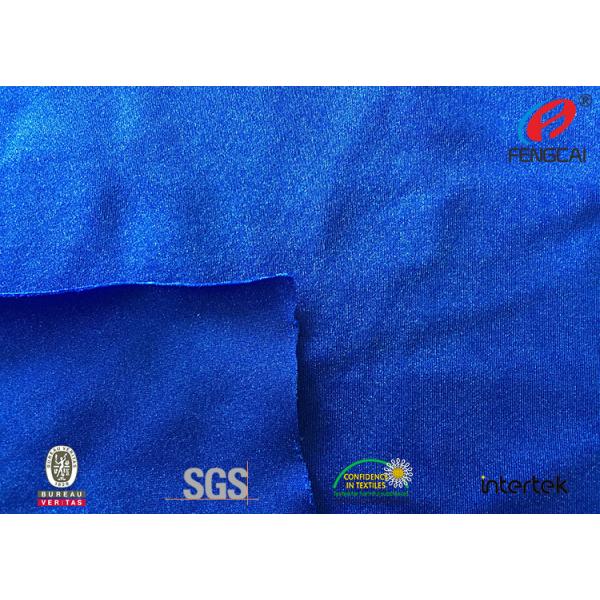 Quality Waterproof 40D Shiny Nylon Spandex Fabric For Bikini Swimwear 178cm Width for sale