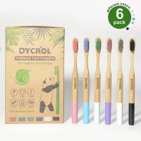 China Bamboo Ultra Soft Bristle Toothbrush Biodegradable 100 Compostable Toothbrush factory