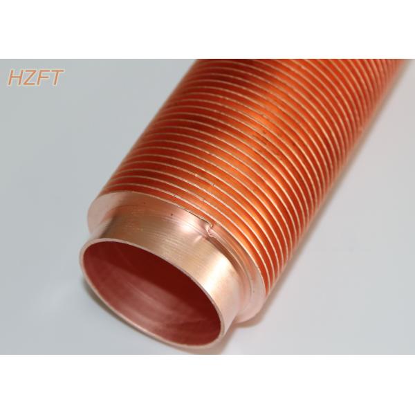 Quality Corrosion Resistance Copper Finned Tube Suitable For Condensing Boilers for sale