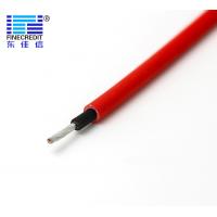 Quality H1z2z2-k 1 Core Xlpo Solar Cable Sunlight Resistant PVC Sheath TUV Certification photovoltaic cable for sale
