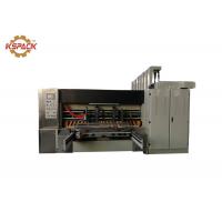 Quality Automatic Corrugated Cardboard Box Printing Die Cutting Machine White Color KSJ for sale
