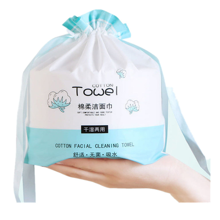 China Hot sale Disposable facial cleaning towel spunlace nonwoven roll Disposable Travel Makeup Cleaning Nonwoven Fabric Face factory