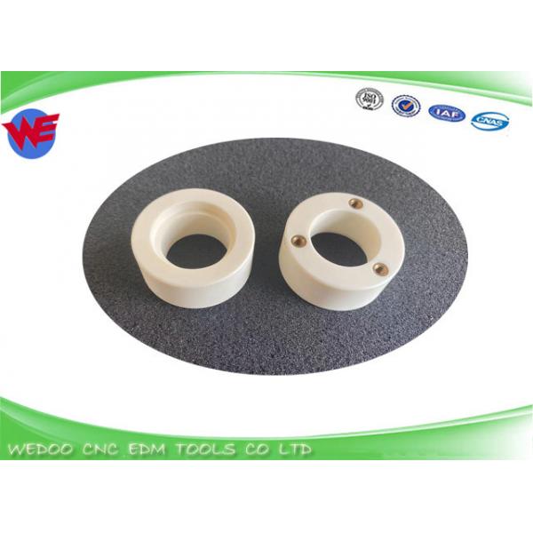Quality A290-8119-X766 F407 Lower Ceramic Roller Fanuc EDM Parts  Size 38*22*16t for sale