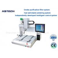 China Two Workbenches Available for Switching System Auto Soldering Robot with Display HS-S5331R factory