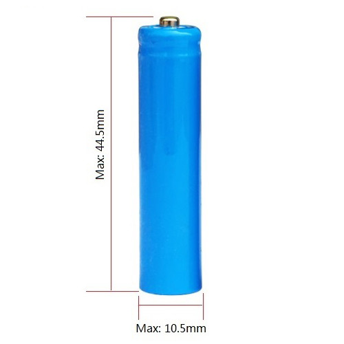Quality 320mAh 3.7V Rechargeable AAA Size 10440 Lithium Ion Battery For Toothbrush for sale