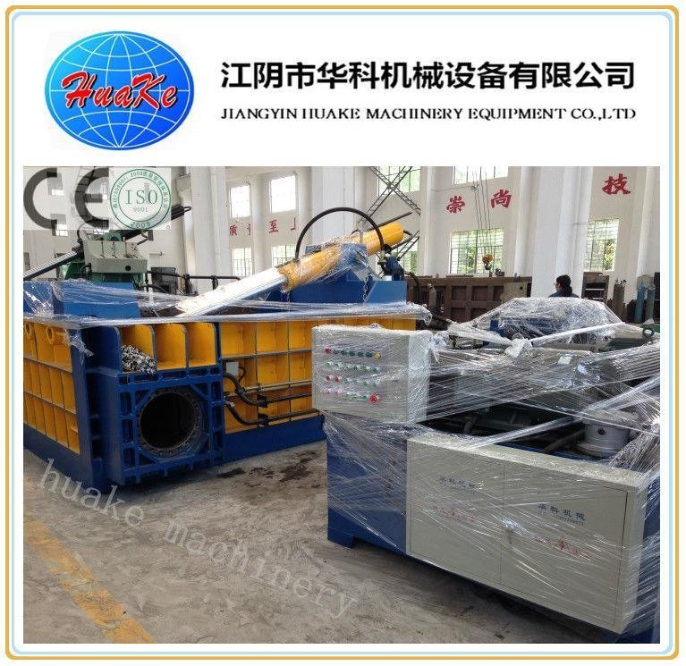 China Hydraulic Ferrous And Non-ferrous Heavy-duty Scraps Metal Baler factory