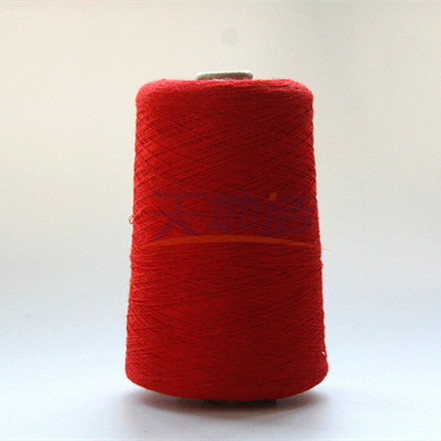 Quality Red Meta Aramid Blended Yarn Ne33/2 For Oil Chemical Protective Clothing for sale