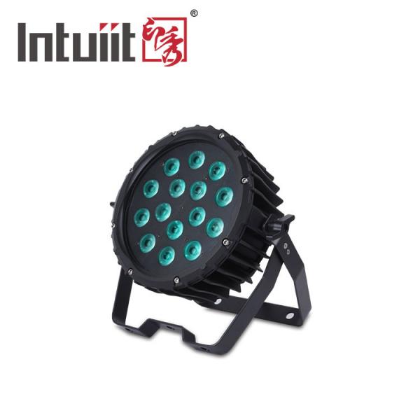 Quality Smooth Dimming Outdoor RGBW LED Par Can Stage Lights for sale