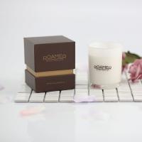 China Handmade White Painting Heavily Scented Candles High End Inner For Home factory