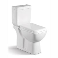 China Washdown Two Piece Toilet Set For Small Space 1.0/1.6 Gpf Washroom Commode factory