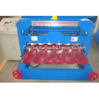 China Auto Glazed Tile Roll Forming Machine , Roofing Sheet Forming Machine PLC Control factory