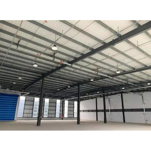 Quality Large Light Steel Structure Warehouse Construction / Pre Manufactured Steel Buildings for sale