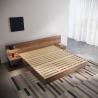 China Anti Scratch Space Saving Bed Multipurpose Double Bed Melamine Wood Furniture factory