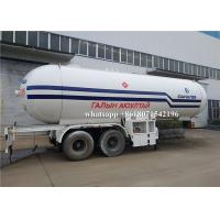 China 40m3 Propane Butane LPG Gas Tanker Truck 12mm Tank Thickness Highly Durable factory