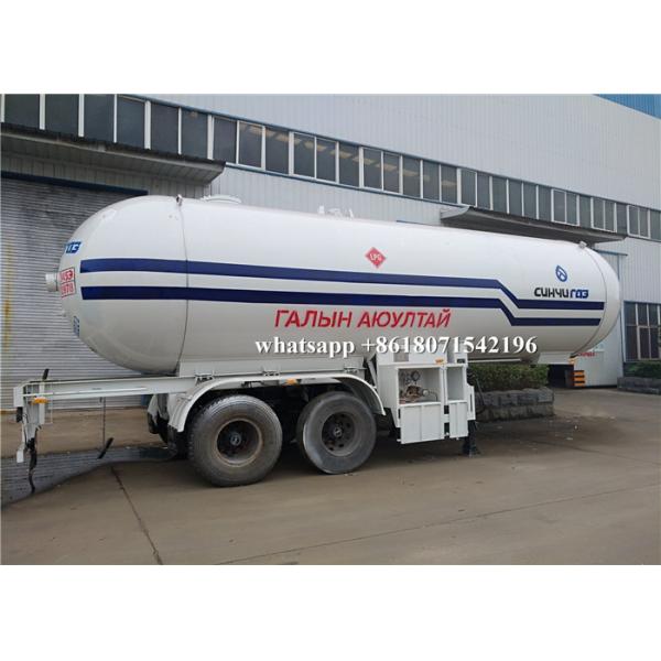 Quality 40m3 Propane Butane LPG Gas Tanker Truck 12mm Tank Thickness Highly Durable for sale