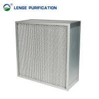china H14 Galvanized Iron Separator Cleanroom HEPA FilterFor Microelectronics