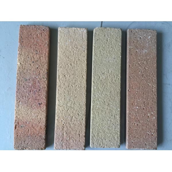 Quality Sandblast Changeable Color Exterior Thin Brick Customized For Building Wall for sale