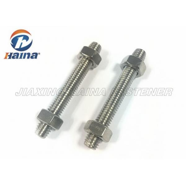 Quality M8x60mm 316 A4 Stainless Steel 304 All Fully Threaded Bar and Nuts for sale