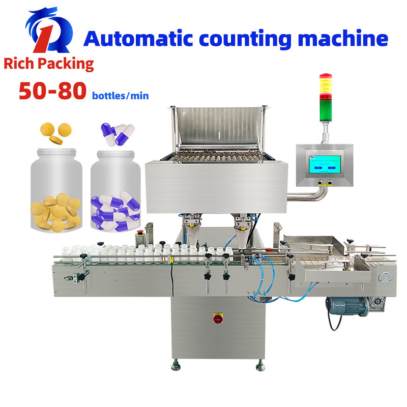China CE Standards Pill Counter Machine Two Year Warranty Tablet Bottle Counter factory