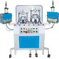 China ISO9001 Shoe Making Machine , Toe Moulding Machine With 2 Coolers And 2 Heater factory