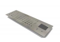 China Built In Industrial Keyboard With Touchpad Stainless Steel For Information Kiosk factory