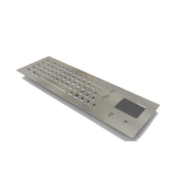 Quality Built In Industrial Keyboard With Touchpad Stainless Steel For Information Kiosk for sale