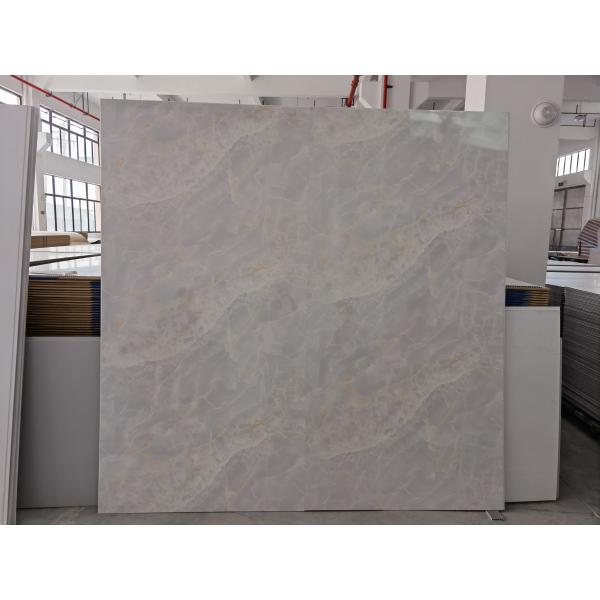 Quality 120cm Decorative PVC Wall Sheets High Heat Insulation For Commercial for sale