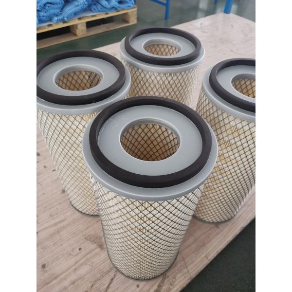Quality Industrial Cellulose Micron Pleated Suction Compressor Air Filter For Dust Collecting for sale